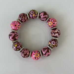 Angela Moore Hand Painted Bracelet